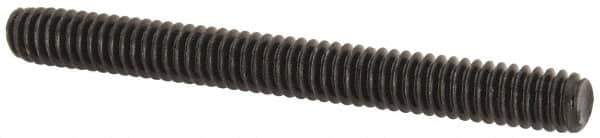 Value Collection - 1/4-20 2-1/2" OAL Fully Threaded Stud - Carbon Steel, Plain Finish - Apex Tool & Supply