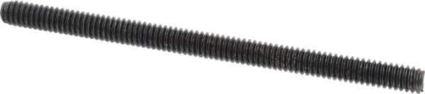 Value Collection - 1/4-20 4" OAL Fully Threaded Stud - Carbon Steel, Plain Finish - Apex Tool & Supply