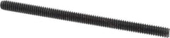 Value Collection - 1/4-20 4" OAL Fully Threaded Stud - Carbon Steel, Plain Finish - Apex Tool & Supply