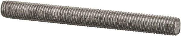 Value Collection - 1/4-28 2-1/2" OAL Fully Threaded Stud - Carbon Steel, Plain Finish - Apex Tool & Supply