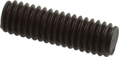 Value Collection - 5/16-18 1" OAL Fully Threaded Stud - Carbon Steel, Plain Finish - Apex Tool & Supply