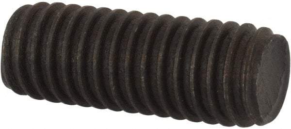 Value Collection - 3/8-16 1" OAL Fully Threaded Stud - Carbon Steel, Plain Finish - Apex Tool & Supply