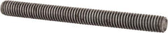 Value Collection - 3/8-16 4" OAL Fully Threaded Stud - Carbon Steel, Plain Finish - Apex Tool & Supply