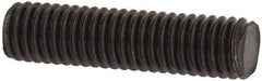 Value Collection - M5x0.8 20mm OAL Fully Threaded Stud - Carbon Steel, Plain Finish, Metric - Apex Tool & Supply