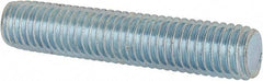 Value Collection - M10x1.50 50mm OAL Fully Threaded Stud - Carbon Steel, Plain Finish, Metric - Apex Tool & Supply