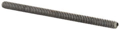 Value Collection - #10-24 3" OAL Fully Threaded Stud - Aluminum, Plain Finish - Apex Tool & Supply