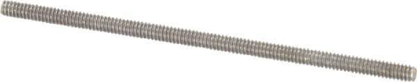 Value Collection - #2-56 2" OAL Fully Threaded Stud - Stainless Steel, Plain Finish - Apex Tool & Supply