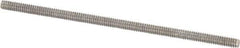 Value Collection - #2-56 2" OAL Fully Threaded Stud - Stainless Steel, Plain Finish - Apex Tool & Supply