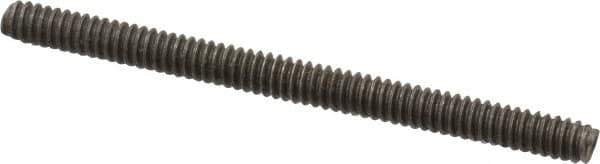 Value Collection - #4-40 1-1/2" OAL Fully Threaded Stud - Stainless Steel, Plain Finish - Apex Tool & Supply