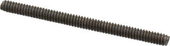 Value Collection - #4-40 1-1/2" OAL Fully Threaded Stud - Stainless Steel, Plain Finish - Apex Tool & Supply