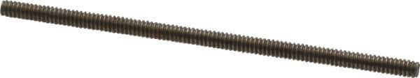 Value Collection - #4-40 2-1/2" OAL Fully Threaded Stud - Stainless Steel, Plain Finish - Apex Tool & Supply