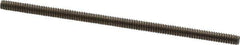 Value Collection - #4-40 2-1/2" OAL Fully Threaded Stud - Stainless Steel, Plain Finish - Apex Tool & Supply