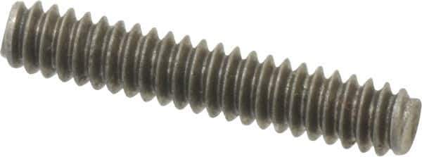 Value Collection - #6-32 3/4" OAL Fully Threaded Stud - Stainless Steel, Plain Finish - Apex Tool & Supply