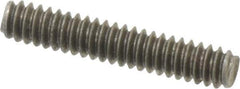 Value Collection - #6-32 3/4" OAL Fully Threaded Stud - Stainless Steel, Plain Finish - Apex Tool & Supply