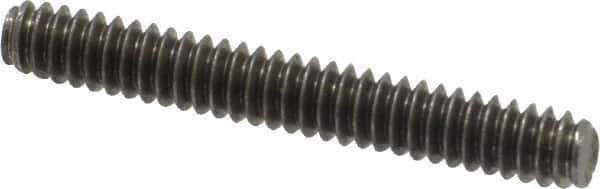 Value Collection - #6-32 1" OAL Fully Threaded Stud - Stainless Steel, Plain Finish - Apex Tool & Supply