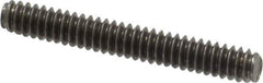 Value Collection - #6-32 1" OAL Fully Threaded Stud - Stainless Steel, Plain Finish - Apex Tool & Supply
