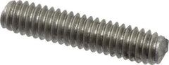 Value Collection - #8-32 3/4" OAL Fully Threaded Stud - Stainless Steel, Plain Finish - Apex Tool & Supply