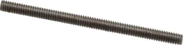 Value Collection - #8-32 2-1/2" OAL Fully Threaded Stud - Stainless Steel, Plain Finish - Apex Tool & Supply