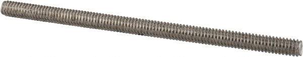 Value Collection - #8-32 3" OAL Fully Threaded Stud - Stainless Steel, Plain Finish - Apex Tool & Supply