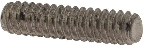 Value Collection - #10-24 3/4" OAL Fully Threaded Stud - Stainless Steel, Plain Finish - Apex Tool & Supply