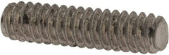Value Collection - #10-24 3/4" OAL Fully Threaded Stud - Stainless Steel, Plain Finish - Apex Tool & Supply