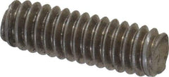 Value Collection - 1/4-20 3/4" OAL Fully Threaded Stud - Stainless Steel, Plain Finish - Apex Tool & Supply