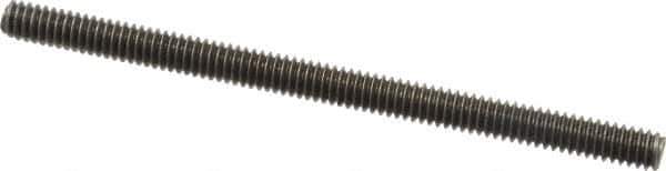 Value Collection - 1/4-20 4" OAL Fully Threaded Stud - Stainless Steel, Plain Finish - Apex Tool & Supply