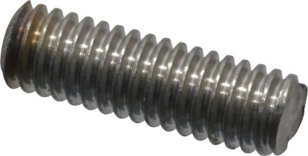 Value Collection - 5/16-18 1" OAL Fully Threaded Stud - Stainless Steel, Plain Finish - Apex Tool & Supply