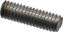 Value Collection - 5/16-18 1" OAL Fully Threaded Stud - Stainless Steel, Plain Finish - Apex Tool & Supply