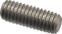 Value Collection - 3/8-16 1" OAL Fully Threaded Stud - Stainless Steel, Plain Finish - Apex Tool & Supply