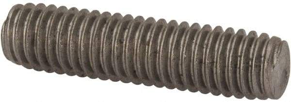 Value Collection - 3/8-16 1-1/2" OAL Fully Threaded Stud - Stainless Steel, Plain Finish - Apex Tool & Supply