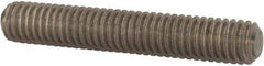 Value Collection - 3/8-16 2-1/4" OAL Fully Threaded Stud - Stainless Steel, Plain Finish - Apex Tool & Supply