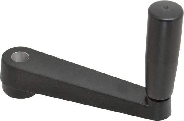 Value Collection - 32mm Hub Diam Crank Handle - 14mm Round Bore, 22" High - Apex Tool & Supply