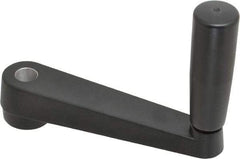 Value Collection - 32mm Hub Diam Crank Handle - 14mm Round Bore, 22" High - Apex Tool & Supply