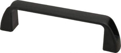 J.W. Winco - 179mm Center to Center, Black Matte Finish Plastic Pull Handle - 42mm Long, 50mm High - Apex Tool & Supply