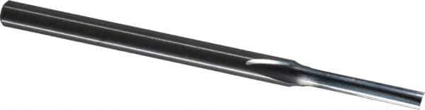 Onsrud - 3/16" Diam, 1/4" Shank Diam, 1" Length of Cut, 1 Flute Single Edge Straight Router Bit - 4" Overall Length, Right Hand Cut, Solid Carbide - Apex Tool & Supply