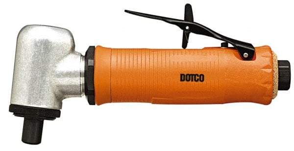 Dotco - Pneumatic Handheld Disc Sander - 1/4" Inlet, 0.3 hp - Apex Tool & Supply
