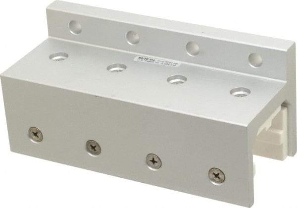 80/20 Inc. - 2-1/2" Wide, 2-3/4" High, Open Shelving Accessory/Component - Aluminum, 6" Long, 6" Deep, Use with Series 15 - 1515 Extrusion - Apex Tool & Supply