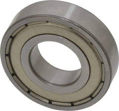 SKF - 5/8" Bore Diam, 1-3/8" OD, Double Shield Deep Groove Radial Ball Bearing - 0.3438" Wide, 1 Row, Round Bore, 731 Lb Static Capacity, 1,360 Lb Dynamic Capacity - Apex Tool & Supply