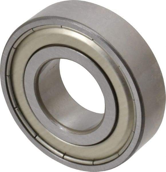 SKF - 3/4" Bore Diam, 1-5/8" OD, Double Shield Deep Groove Radial Ball Bearing - 7/16" Wide, 1 Row, Round Bore, 1,150 Lb Static Capacity, 2,100 Lb Dynamic Capacity - Apex Tool & Supply