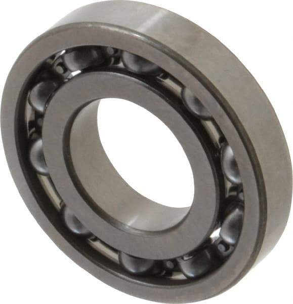 SKF - 7/8" Bore Diam, 1-7/8" OD, Open Deep Groove Radial Ball Bearing - 3/8" Wide, 1 Row, Round Bore, 1,320 Lb Static Capacity, 2,270 Lb Dynamic Capacity - Apex Tool & Supply