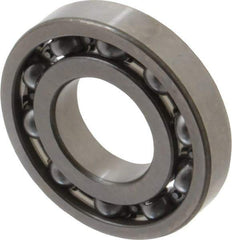 SKF - 7/8" Bore Diam, 1-7/8" OD, Open Deep Groove Radial Ball Bearing - 3/8" Wide, 1 Row, Round Bore, 1,320 Lb Static Capacity, 2,270 Lb Dynamic Capacity - Apex Tool & Supply