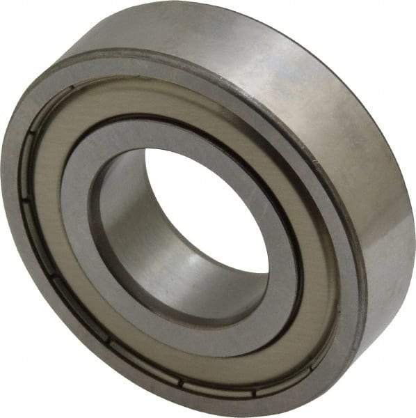 SKF - 7/8" Bore Diam, 1-7/8" OD, Double Shield Deep Groove Radial Ball Bearing - 1/2" Wide, 1 Row, Round Bore, 1,320 Lb Static Capacity, 2,270 Lb Dynamic Capacity - Apex Tool & Supply