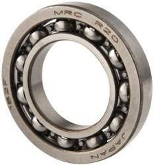 SKF - 1-1/4" Bore Diam, 2-1/4" OD, Open Deep Groove Radial Ball Bearing - 3/8" Wide, 1 Row, Round Bore, 2,090 Lb Static Capacity, 3,150 Lb Dynamic Capacity - Apex Tool & Supply