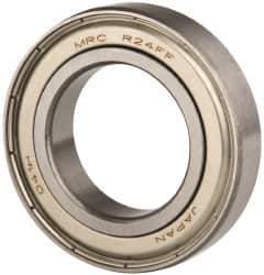 SKF - 1-1/2" Bore Diam, 2-5/8" OD, Double Shield Deep Groove Radial Ball Bearing - 9/16" Wide, 1 Row, Round Bore, 2,650 Lb Static Capacity, 3,780 Lb Dynamic Capacity - Apex Tool & Supply