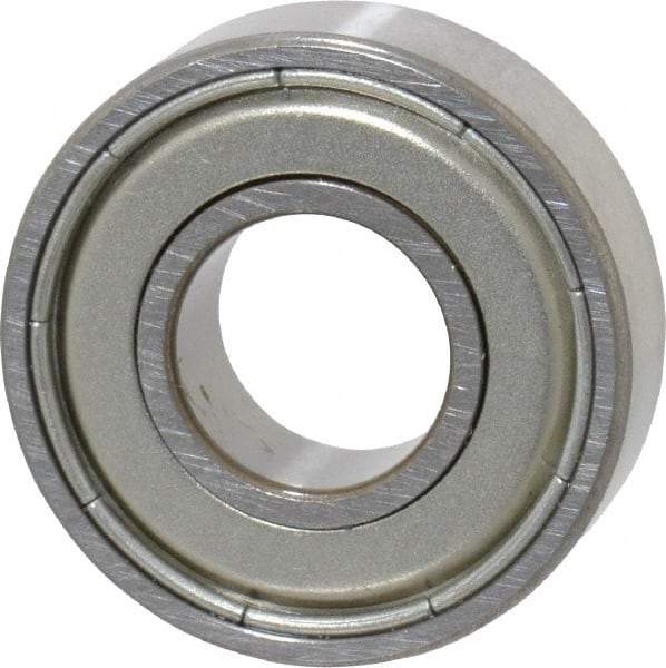 SKF - 3/8" Bore Diam, 7/8" OD, Double Shield Deep Groove Radial Ball Bearing - 9/32" Wide, 1 Row, Round Bore, 301 Lb Static Capacity, 746 Lb Dynamic Capacity - Apex Tool & Supply