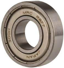 SKF - 1/2" Bore Diam, 1-1/8" OD, Double Shield Deep Groove Radial Ball Bearing - 5/16" Wide, 1 Row, Round Bore, 540 Lb Static Capacity, 1,140 Lb Dynamic Capacity - Apex Tool & Supply