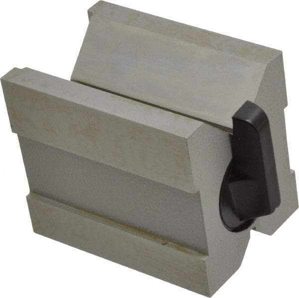 SPI - 0.19 to 1-3/4" Capacity, 90° Angle, Steel V-Block - 2-3/8" Long x 2-3/4" Wide x 2" High, Sold as Individual - Apex Tool & Supply