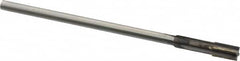 Made in USA - 0.2041 to 0.221" Diam, 13/64" Diam Shank, 1-1/4" Flute, Semi Finish Semi Ground Chucking Reamer - Apex Tool & Supply