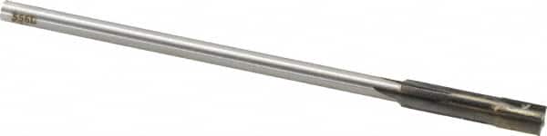 Made in USA - 0.2531 to 0.284" Diam, 15/64" Diam Shank, 1-1/2" Flute, Semi Finish Semi Ground Chucking Reamer - Apex Tool & Supply